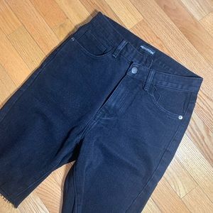 Asymmetrical Waist Shorts